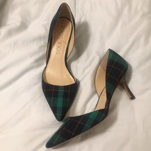 Sole Society Plaid/Tartan Heels